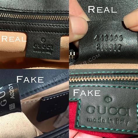 what the difference between real gucci and fake gucci|check gucci serial number.